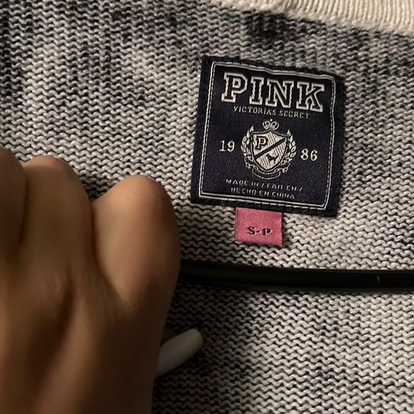 RARE VS PINK POLKA DOT CARDIGAN S - Picture 3 of 3